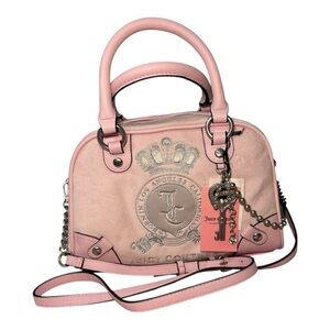 Juicy Couture Pink Royalty Bowler bag